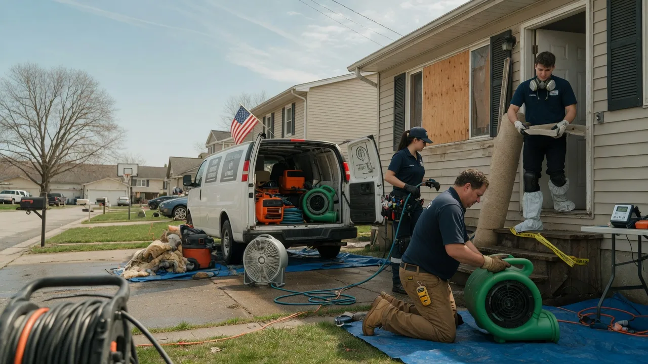 Water Damage Restoration in Harvey, AR near me